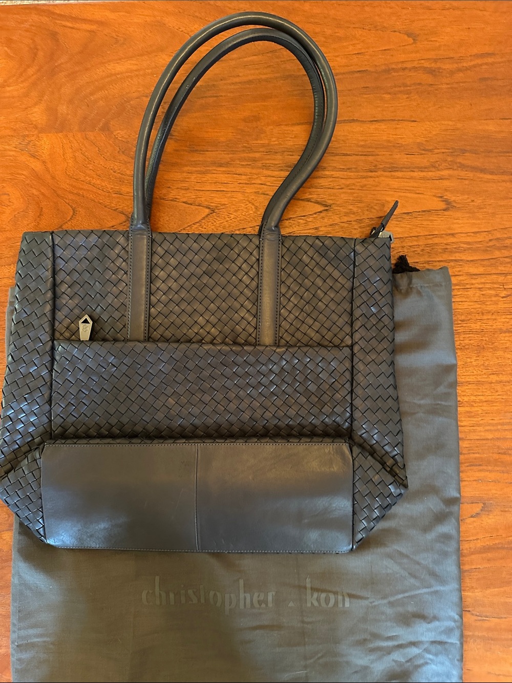 NWT Christopher Kon lunacy Leather Tote bag